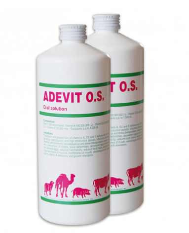 Adevit O.S. – Oral ADE Vitamin Supplement for Animal Health | Fatro | Maida Medicine