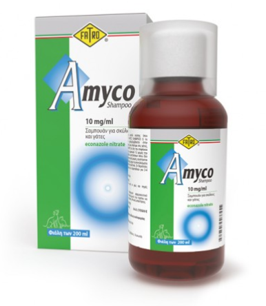 Amyco Shampoo – Veterinary Antifungal and Medicated Cleansing Shampoo for Dogs and Cats | Fatro | Maida Medicine