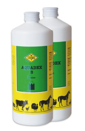 Aquadex B – Veterinary Multivitamin Oral Solution (Vitamin B Complex, A, D3, E) for Poultry & Livestock | Fatro | Maida Medicine