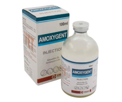 Amoxygent Injection for Animals | Veterinary Antibiotic & Antibacterial | Maida Medicine