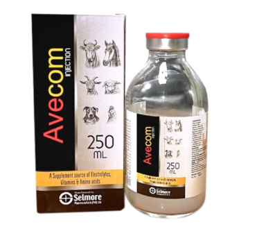 Avecom Injection for Animals | Veterinary Multivitamin & Mineral Injection | Maida Medicine