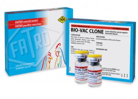 BIO-VAC CLONE – Veterinary Live Attenuated Newcastle Disease Virus (Clone CL Strain) Vaccine for Poultry | Fatro | Maida Medicine