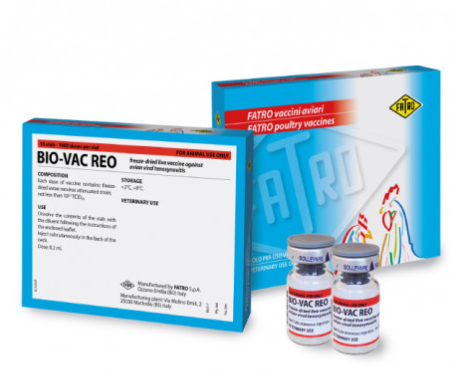 BIO-VAC REO – Veterinary Live Attenuated Reovirus Vaccine for Poultry | Fatro | Maida Medicine