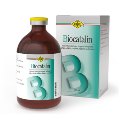 BIOCATALIN – Veterinary Multivitamin & Amino Acid Injectable Solution for Horses, Cattle, Sheep,Dogs, Cats & Rabbits | Fatro | Maida Medicine