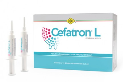 CEFATRON L – Veterinary Intramammary Antibiotic Suspension for Lactating Dairy Cows (Mastitis Treatment) | Fatro | Maida Medicine