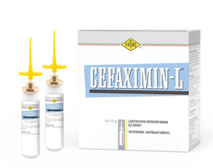 CEFAXIMIN-L Spray – Veterinary Topical Antibiotic Spray for Mastitis and Udder Infections in Dairy Cattle & Buffaloes | Fatro | Maida Medicine