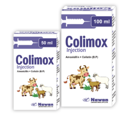 Colimox Injection by Nawan Labs | Broad-Spectrum Antibiotic for Animals – Maida Medicine 💉🐄
