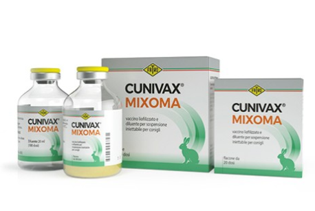 CUNIVAX MIXOMA – Veterinary Vaccine for Rabbits (Myxomatosis Prevention & Immunity Support) | Fatro | Maida Medicine