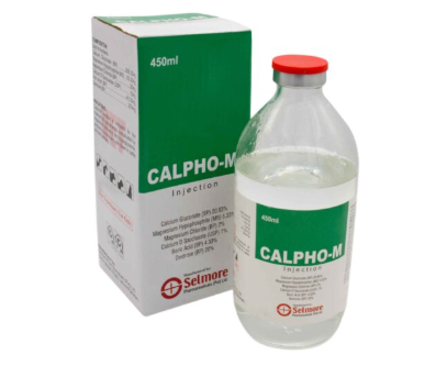 Calpho-M Injection for Animals | Veterinary Calcium & Magnesium Supplement | Maida Medicine