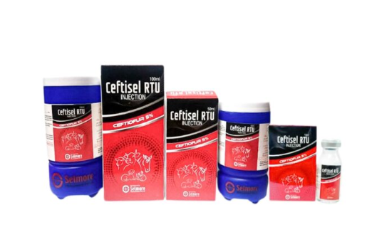 Ceftisel RTU Injection | Veterinary Antibiotic Medicine – Maida Medicine