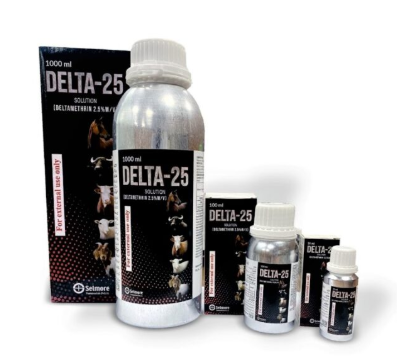 Delta-25 Solution | Buy Veterinary Antiparasitic Medicine Online at Maida Medicine