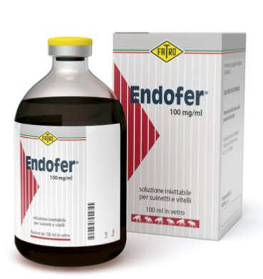 ENDOFER – Veterinary Injectable Iron Supplement (Prevention & Treatment of Anaemia in Piglets & Livestock) | Fatro | Maida Medicine