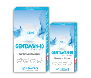 GENTAWAN-10 Injection by Nawan Laboratories – Broad Spectrum Vet Antibiotic