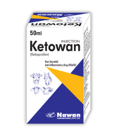 💉 KETOWAN Injection (Ketoprofen) – Anti-Inflammatory & Pain Relief for Cattle & Horses | Nawan Labs🐄🐎