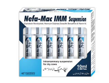 NEFA-MAC IMM INJECTOR – Intramammary Antibiotic for Mastitis Control-nawablabs
