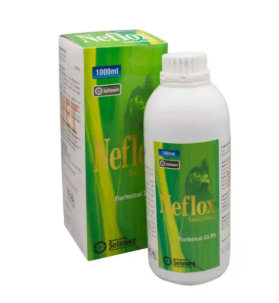 Neflox Solution (Florfenicol) for Animals | Broad Spectrum Antibiotic | Maida Medicine