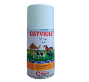 Oxyviolet Spray – Antiseptic & Wound Care Veterinary Spray for Animals | Maida Meddicine