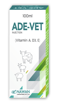 ADE-VET Injection by Nawan Labs | Veterinary Multivitamin | Maida Medicine