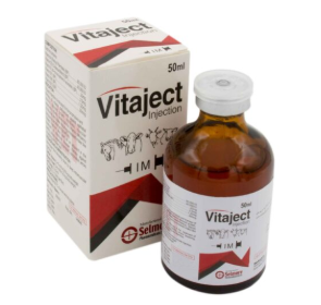 Vitaject Injection | Multivitamin Injectable Solution for Animals | Maida Medicine