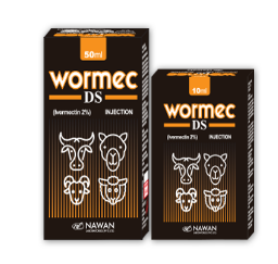 WORMEC DS Injection – Veterinary Dewormer by Nawan Labs | Available at Maida Medicine