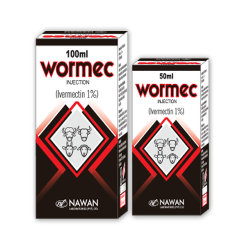 WORMEC Injection – Veterinary Dewormer by Nawan Labs | Available at Maida Medicine