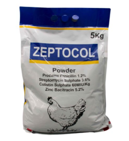 Zeptocol Powder – Broad Spectrum Veterinary Antibiotic | Maida Medicine 🐄🐑🐔
